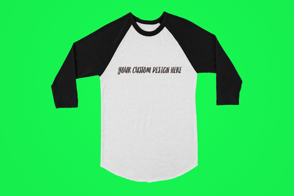 Custom Baseball Style T-shirt