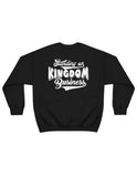 Standing on Kingdom Business crewneck