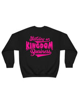 Standing on Kingdom Business crewneck