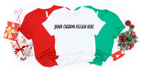 Holiday Custom Tee's