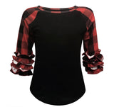 BUFFALO PLAID TOP ADULT