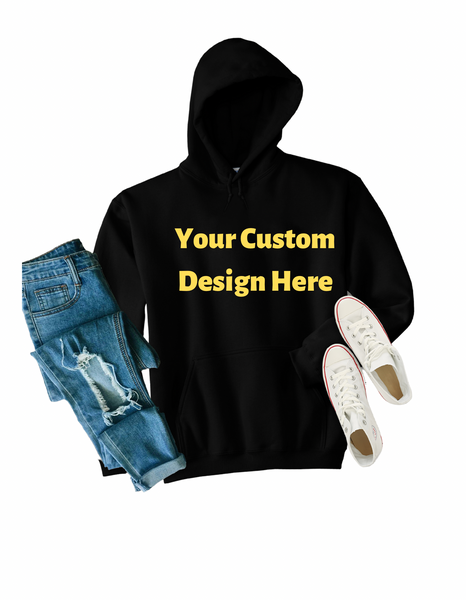 Custom Hoodie Text or Image Kreative Essence Designs